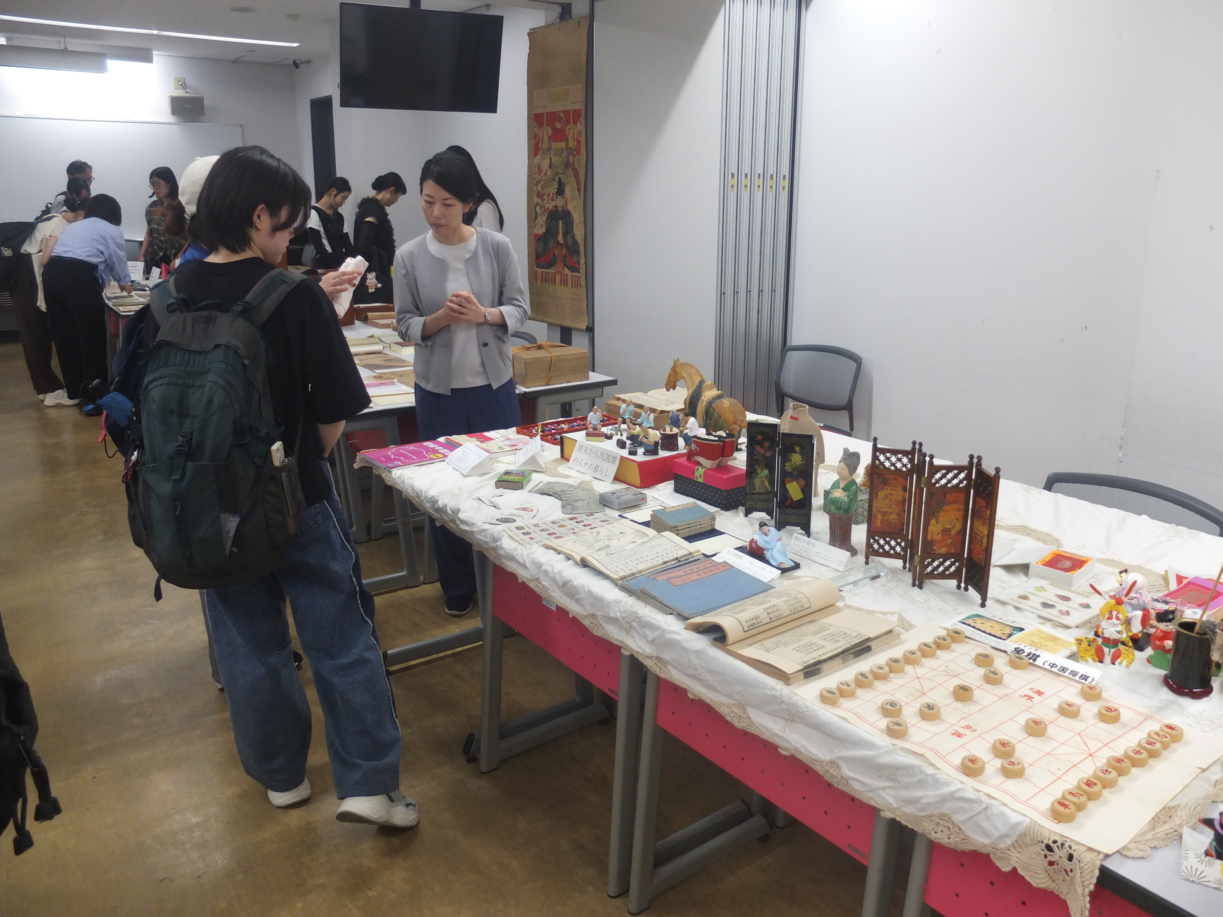 写真：文学部展示